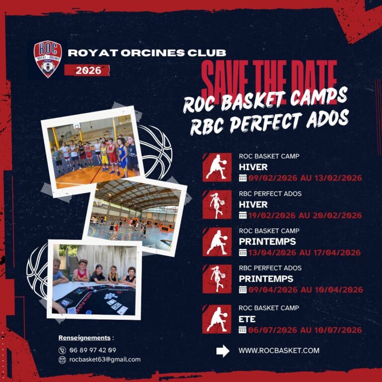camps basket, rbc, entraînements, ados